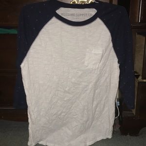 Men's pocket baseball tee